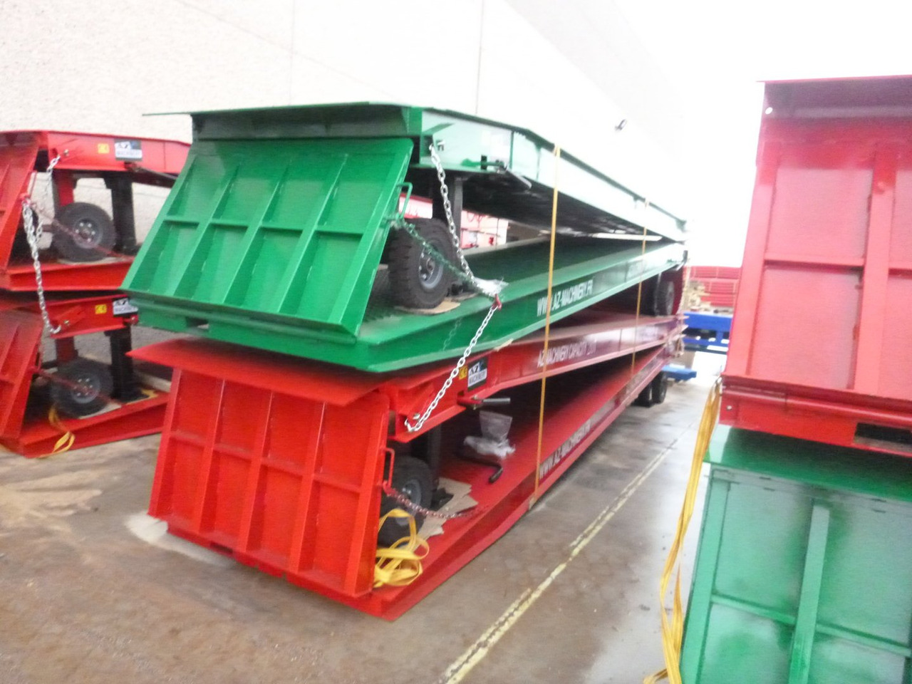 **RENTAL** Large Mobile dock ramp, uncouplable AZ RAMP - KING VERSION, BIG FOOT  LLO 20 T - Rampa de carga: foto 5 **RENTAL** Large Mobile dock ramp, uncouplable AZ RAMP - KING VERSION, BIG FOOT  LLO 20 T - Rampa de carga: foto 5