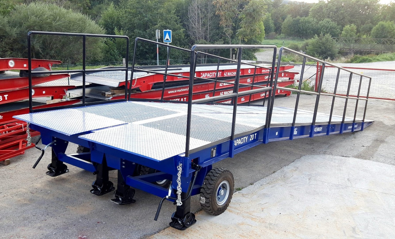 **RENTAL** Large Mobile dock ramp, uncouplable AZ RAMP - KING VERSION, BIG FOOT  LLO 20 T - Rampa de carga: foto 2 **RENTAL** Large Mobile dock ramp, uncouplable AZ RAMP - KING VERSION, BIG FOOT  LLO 20 T - Rampa de carga: foto 2