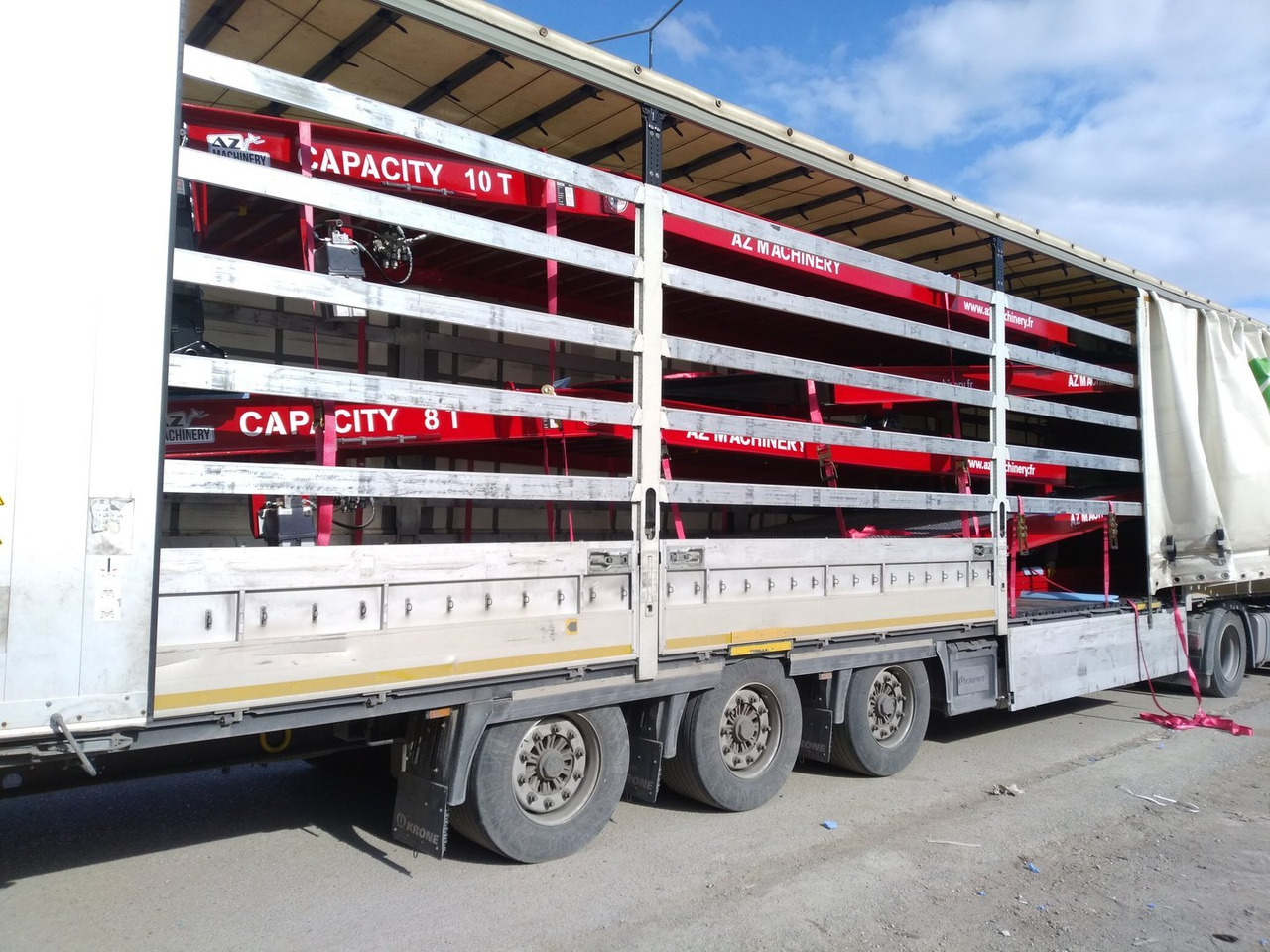 Rampa de carga **RENTAL** Loading Ramp with with hydraulic tilting bridge - AZ RAMP - STAR- 8T. 8 ton capacity: foto 13 Rampa de carga **RENTAL** Loading Ramp with with hydraulic tilting bridge - AZ RAMP - STAR- 8T. 8 ton capacity: foto 13