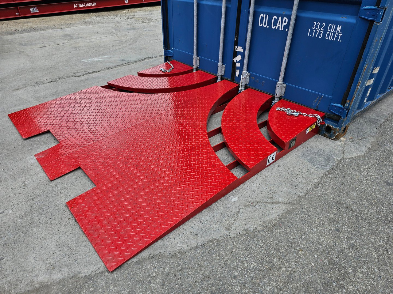 Rampa de carga container loading ramp.AZ RAMP - Type: HCRS-08: foto 6