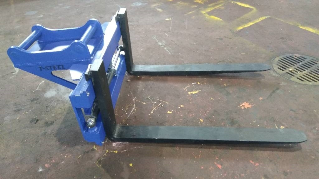 T-Steel Hydrauliset trukkipiikit 5T - Horquillas para Maquinaria de construcción: foto 3 T-Steel Hydrauliset trukkipiikit 5T - Horquillas para Maquinaria de construcción: foto 3