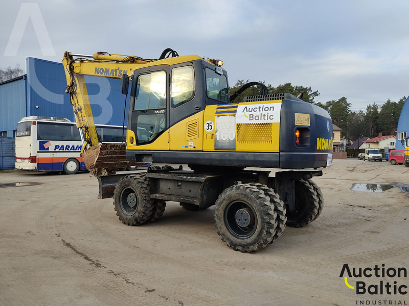 Komatsu PW160-7 - Excavadora de ruedas: foto 4 Komatsu PW160-7 - Excavadora de ruedas: foto 4