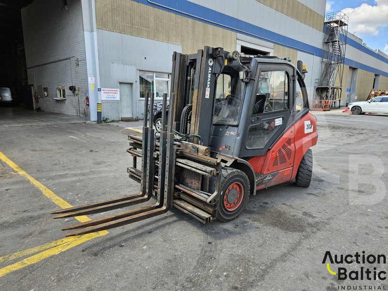 Linde H50D-02 - Carretilla elevadora diésel: foto 1 Linde H50D-02 - Carretilla elevadora diésel: foto 1