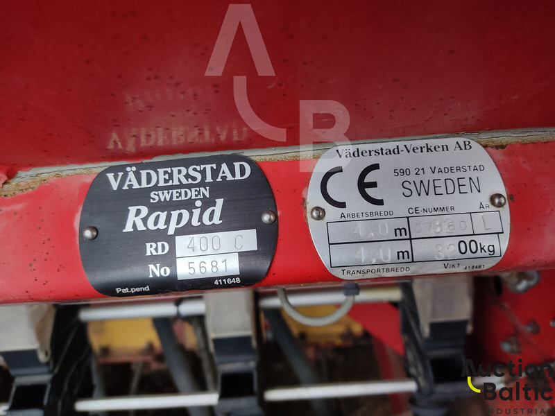 Maquinaria de siembra Vaderstad Rapid400C: foto 17