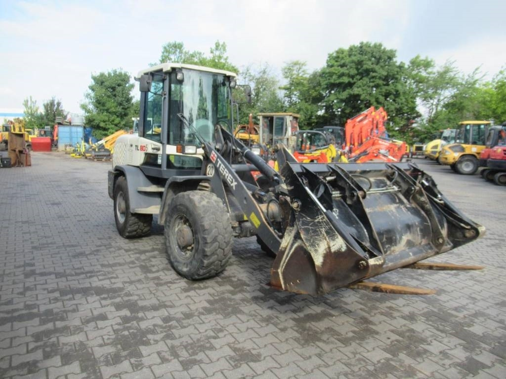 Terex TL80 Klappschaufel Gabel - Cargadora de ruedas: foto 2 Terex TL80 Klappschaufel Gabel - Cargadora de ruedas: foto 2