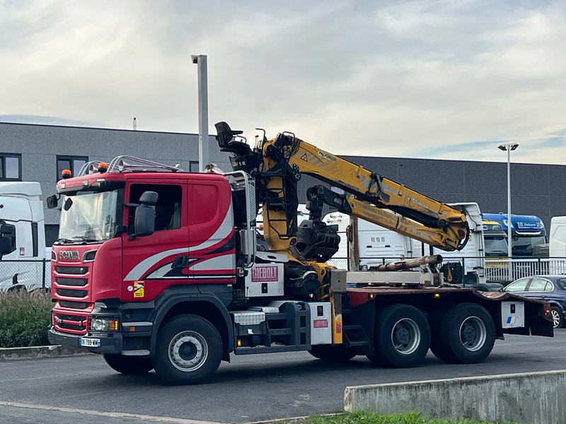 Scania R580 6x4 full steel*3pedal opticruise*R580 V8* - Camión forestal: foto 2 Scania R580 6x4 full steel*3pedal opticruise*R580 V8* - Camión forestal: foto 2