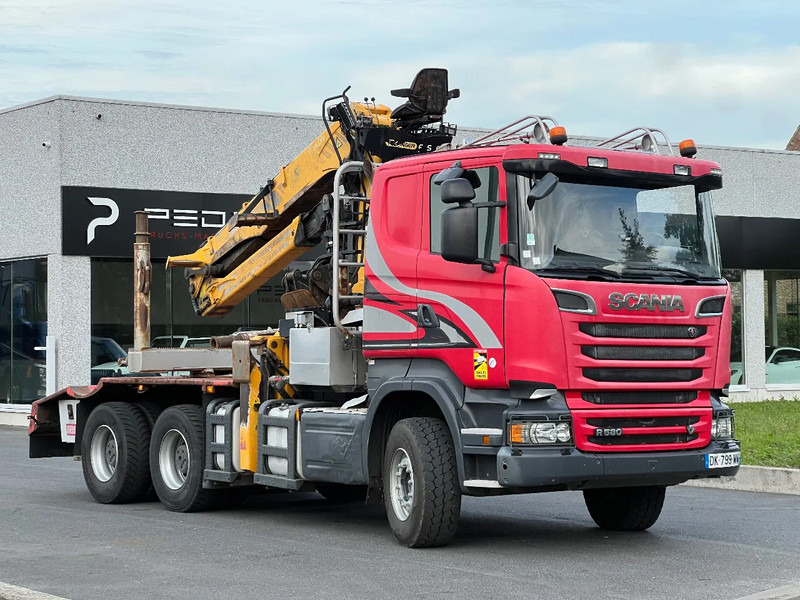 Scania R580 6x4 full steel*3pedal opticruise*R580 V8* - Camión forestal: foto 3 Scania R580 6x4 full steel*3pedal opticruise*R580 V8* - Camión forestal: foto 3