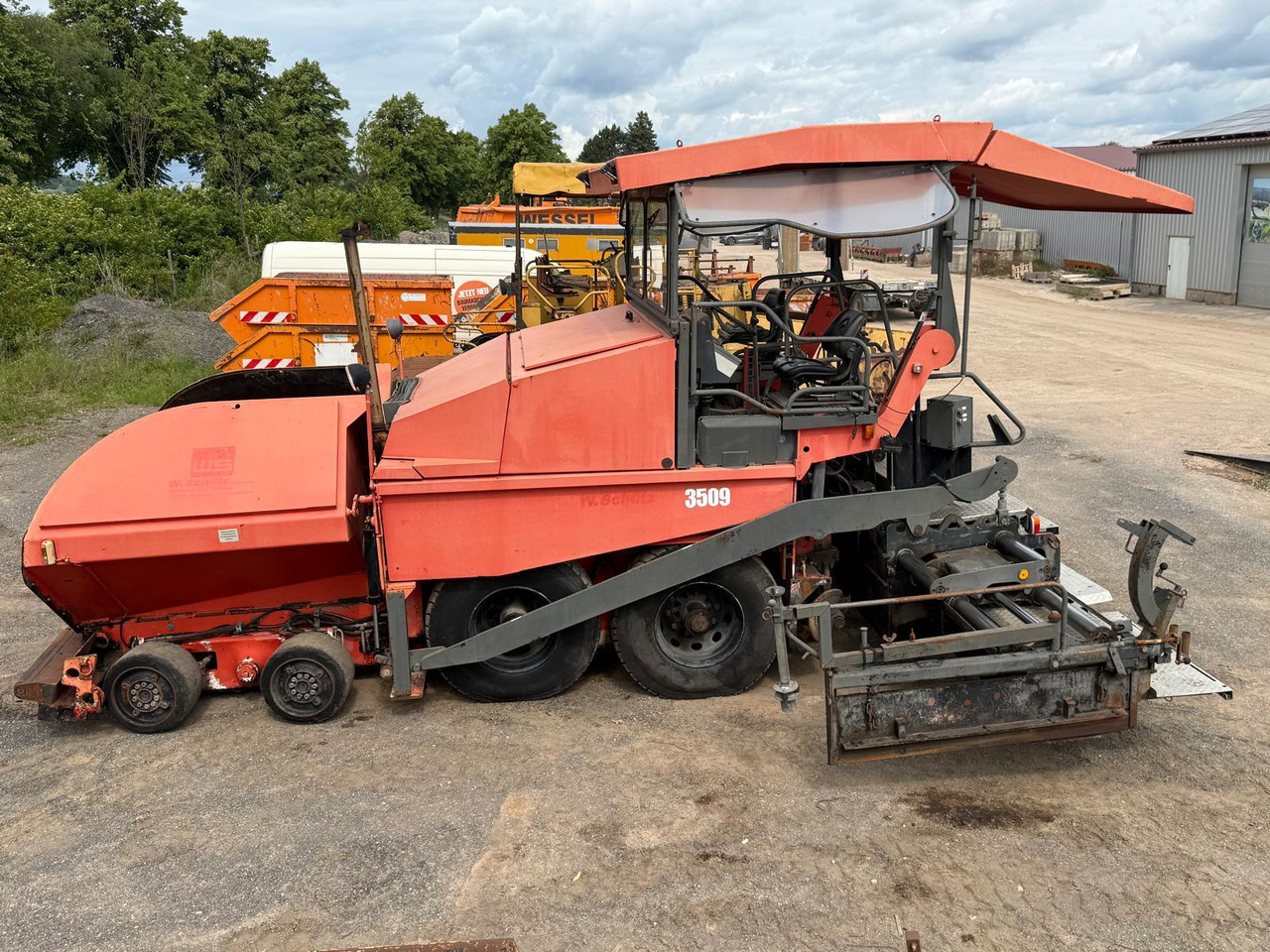 Pavimentadora de asfalto Demag-Dynapac DF135P powerfull 4-axle-paver: foto 7