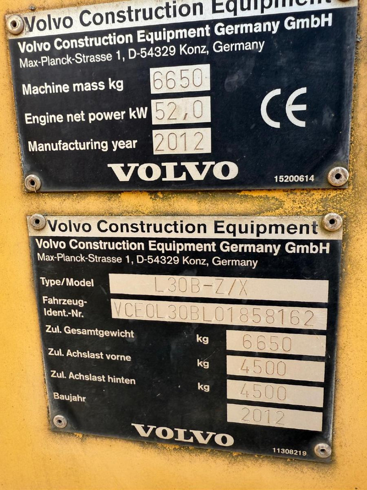 Cargadora de ruedas Volvo L 30 B-Z/K incl. 3-1shovel and fork: foto 21