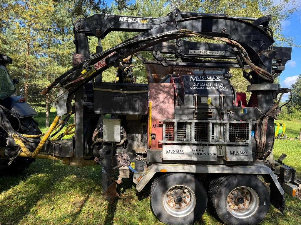 Mus-Max WT 8 XLZ - Tractor forestal, Trituradora de madera: foto 4 Mus-Max WT 8 XLZ - Tractor forestal, Trituradora de madera: foto 4