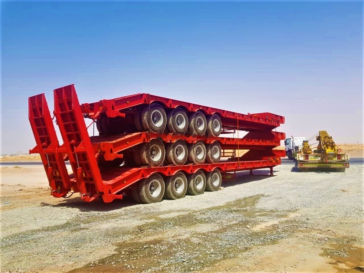 AME 80 Ton Lowbed from Manufacturer Company - Semirremolque góndola rebajadas: foto 5 AME 80 Ton Lowbed from Manufacturer Company - Semirremolque góndola rebajadas: foto 5