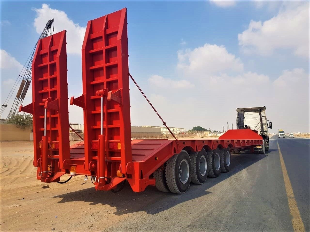 AME 80 Ton Lowbed from Manufacturer Company - Semirremolque góndola rebajadas: foto 4 AME 80 Ton Lowbed from Manufacturer Company - Semirremolque góndola rebajadas: foto 4
