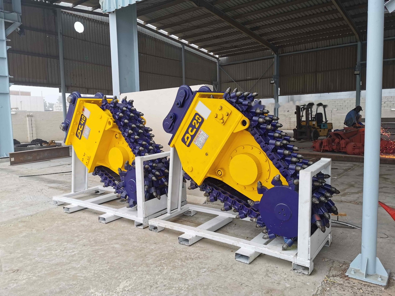 Implemento para Excavadora nuevo AME Chain Drum Cutter (DC 40): foto 23