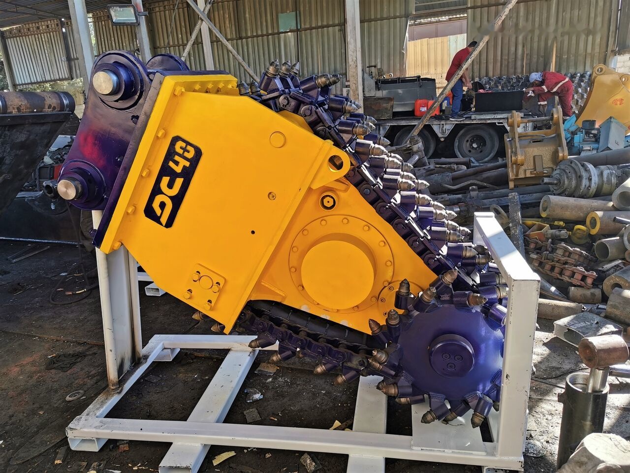 Implemento para Excavadora nuevo AME Chain Drum Cutter (DC 40): foto 14