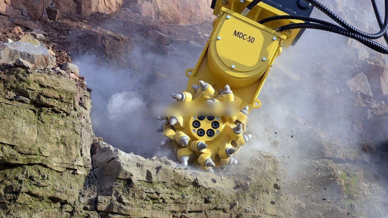 AME Double Drum Cutter (MDC 50) - Implemento para Excavadora: foto 4 AME Double Drum Cutter (MDC 50) - Implemento para Excavadora: foto 4