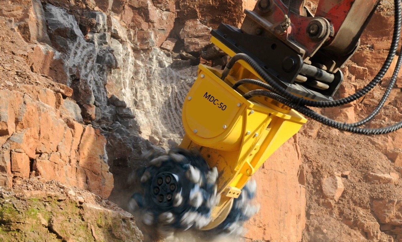 AME Double Drum Cutter (MDC 50) - Implemento para Excavadora: foto 3 AME Double Drum Cutter (MDC 50) - Implemento para Excavadora: foto 3