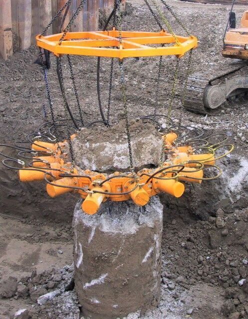 AME Hydraulic Concrete Pile Breaker - Implemento para Excavadora: foto 4 AME Hydraulic Concrete Pile Breaker - Implemento para Excavadora: foto 4
