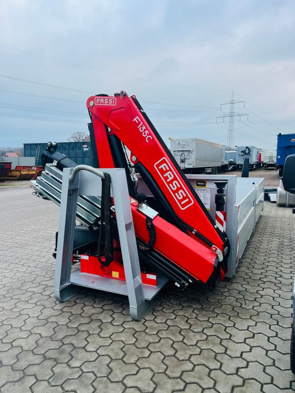 Abrollcontainer Container Kran Fassi F135 - Semirremolque portacontenedore/ Intercambiable: foto 2 Abrollcontainer Container Kran Fassi F135 - Semirremolque portacontenedore/ Intercambiable: foto 2