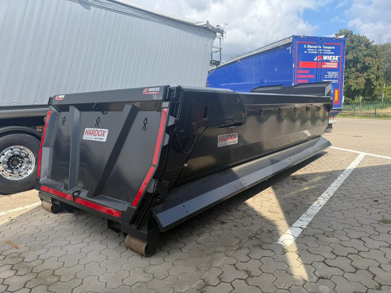 Abrollcontainer HARDOX 19m³ - Semirremolque portacontenedore/ Intercambiable: foto 1 Abrollcontainer HARDOX 19m³ - Semirremolque portacontenedore/ Intercambiable: foto 1