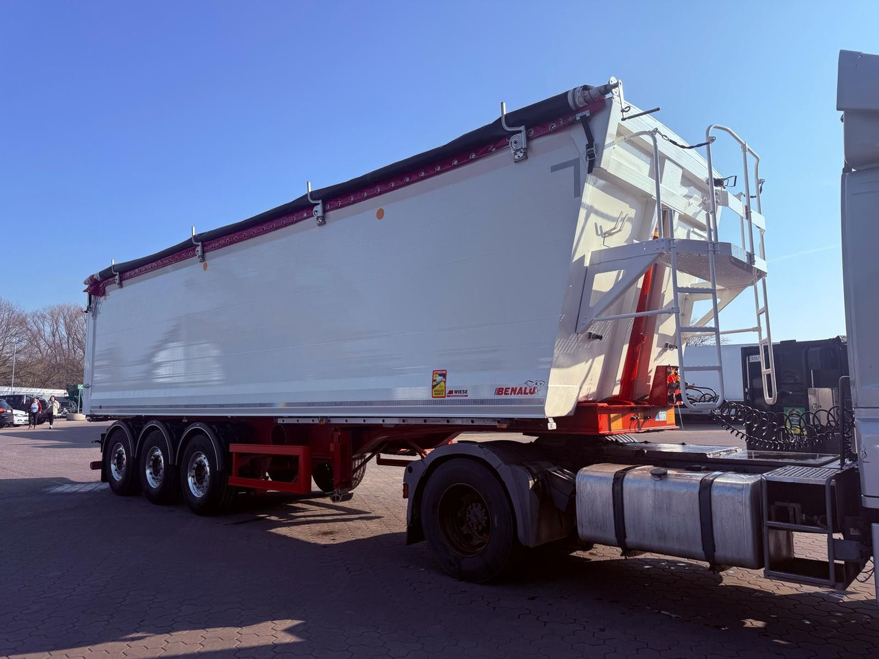 Benalu Bulkliner S 95 Kipper 50 m3 - Semirremolque volquete: foto 5 Benalu Bulkliner S 95 Kipper 50 m3 - Semirremolque volquete: foto 5