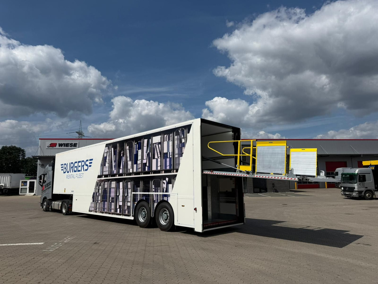 Burgers Doppelstock Trailer 60% mehr Ladefläche - Semirremolque góndola rebajadas: foto 2 Burgers Doppelstock Trailer 60% mehr Ladefläche - Semirremolque góndola rebajadas: foto 2