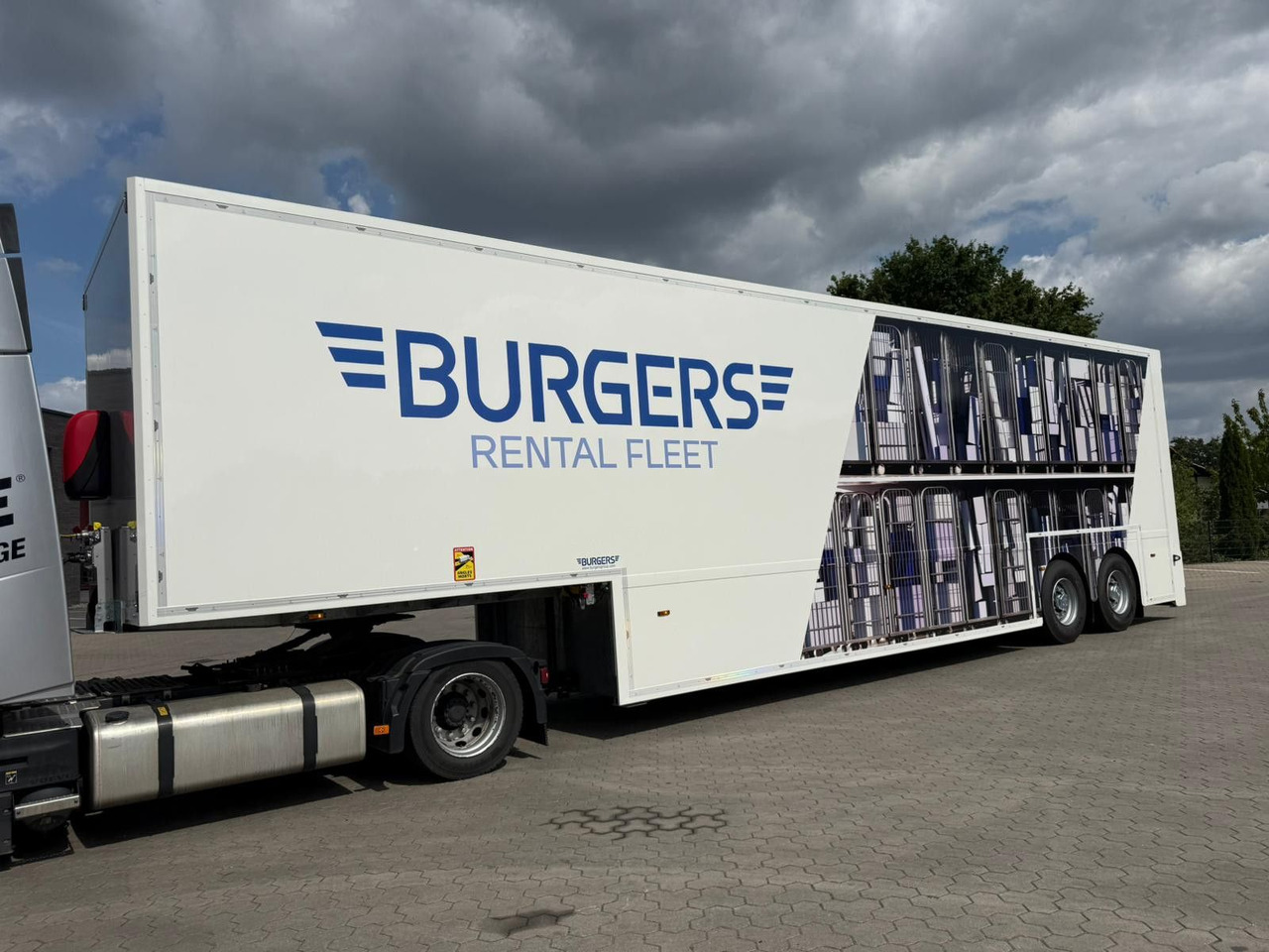 Burgers Doppelstock Trailer 60% mehr Ladefläche - Semirremolque góndola rebajadas: foto 5 Burgers Doppelstock Trailer 60% mehr Ladefläche - Semirremolque góndola rebajadas: foto 5