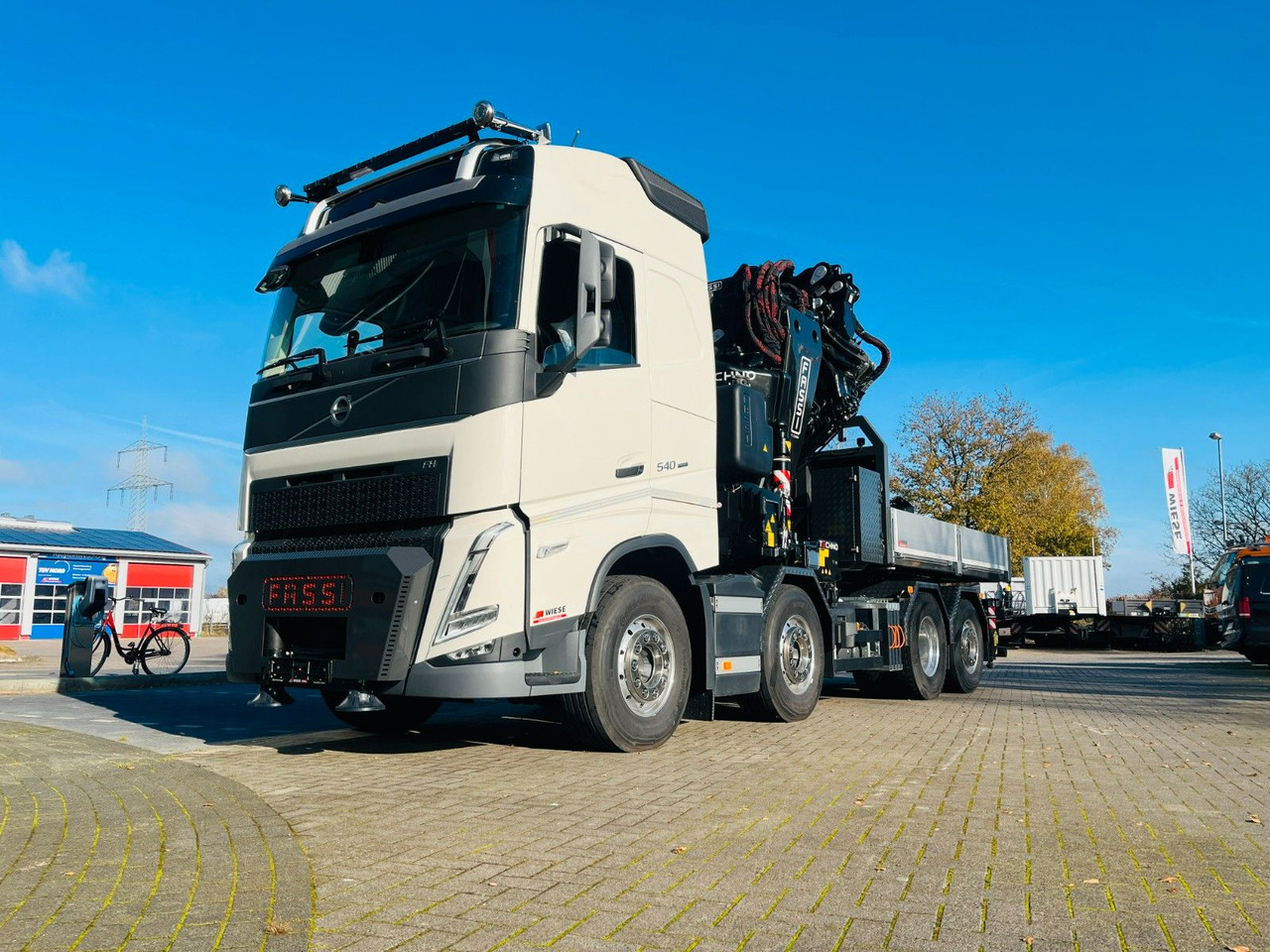 Volvo FH 540 Kran mit F1450 HXP Fly Jib + Winde - Cabeza tractora: foto 5 Volvo FH 540 Kran mit F1450 HXP Fly Jib + Winde - Cabeza tractora: foto 5