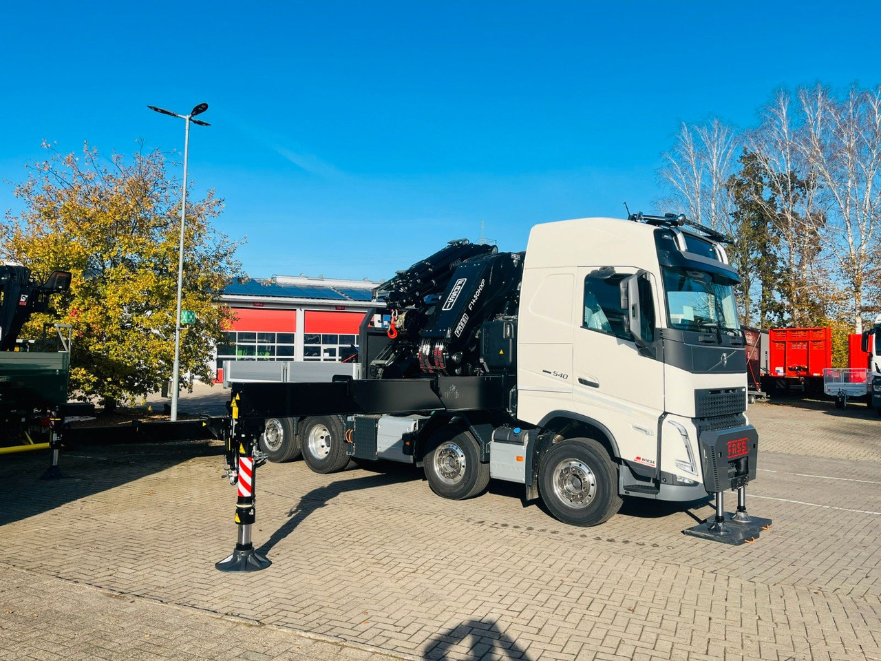 Volvo FH 540 SZM mit F1450 HXP Fly Jib + Winde - Camión, Camión grúa: foto 1 Volvo FH 540 SZM mit F1450 HXP Fly Jib + Winde - Camión, Camión grúa: foto 1