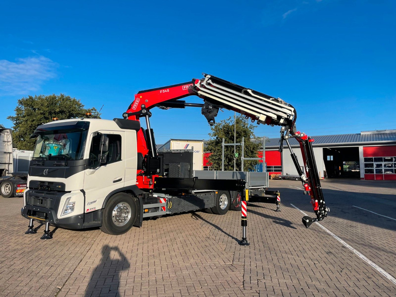 Camión, Camión grúa Volvo FMX 500  FASSI Ladekran F545 JIB & Winde Sofort: foto 6