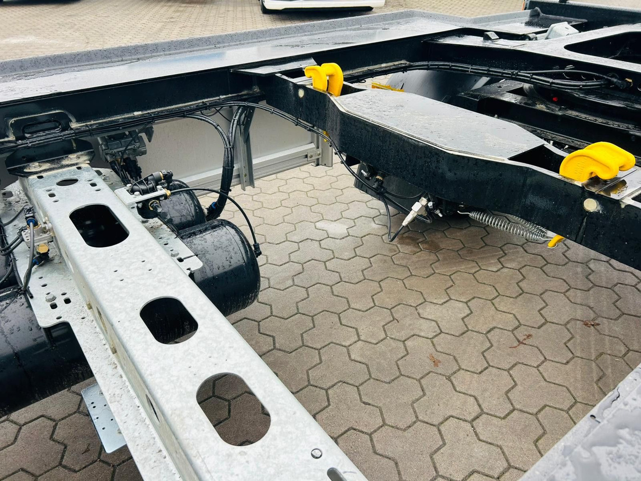 Remolque multilift/ Portacontenedores de cadenas Hüffermann HAR 20.70 LS Aussenrollen Anhänger Sofort Verfüg: foto 9