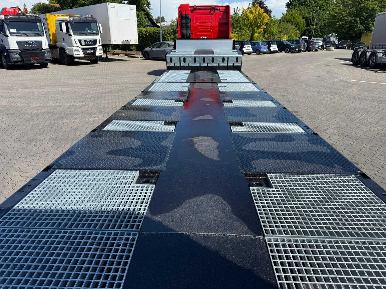 Semirremolque góndola rebajadas Kässbohrer SLS.HS Tieflader mit hydr. Schwanenhals: foto 8