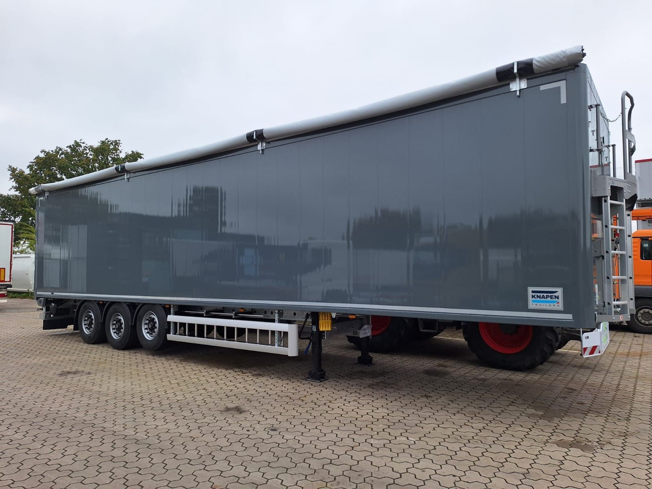 Knapen 92 m³ 10 mm Boden günstig - Semirremolque piso movil: foto 1 Knapen 92 m³ 10 mm Boden günstig - Semirremolque piso movil: foto 1