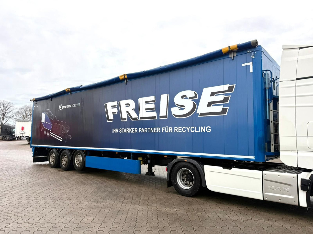 Knapen K200 Schubboden 92m³ - Semirremolque piso movil: foto 1 Knapen K200 Schubboden 92m³ - Semirremolque piso movil: foto 1