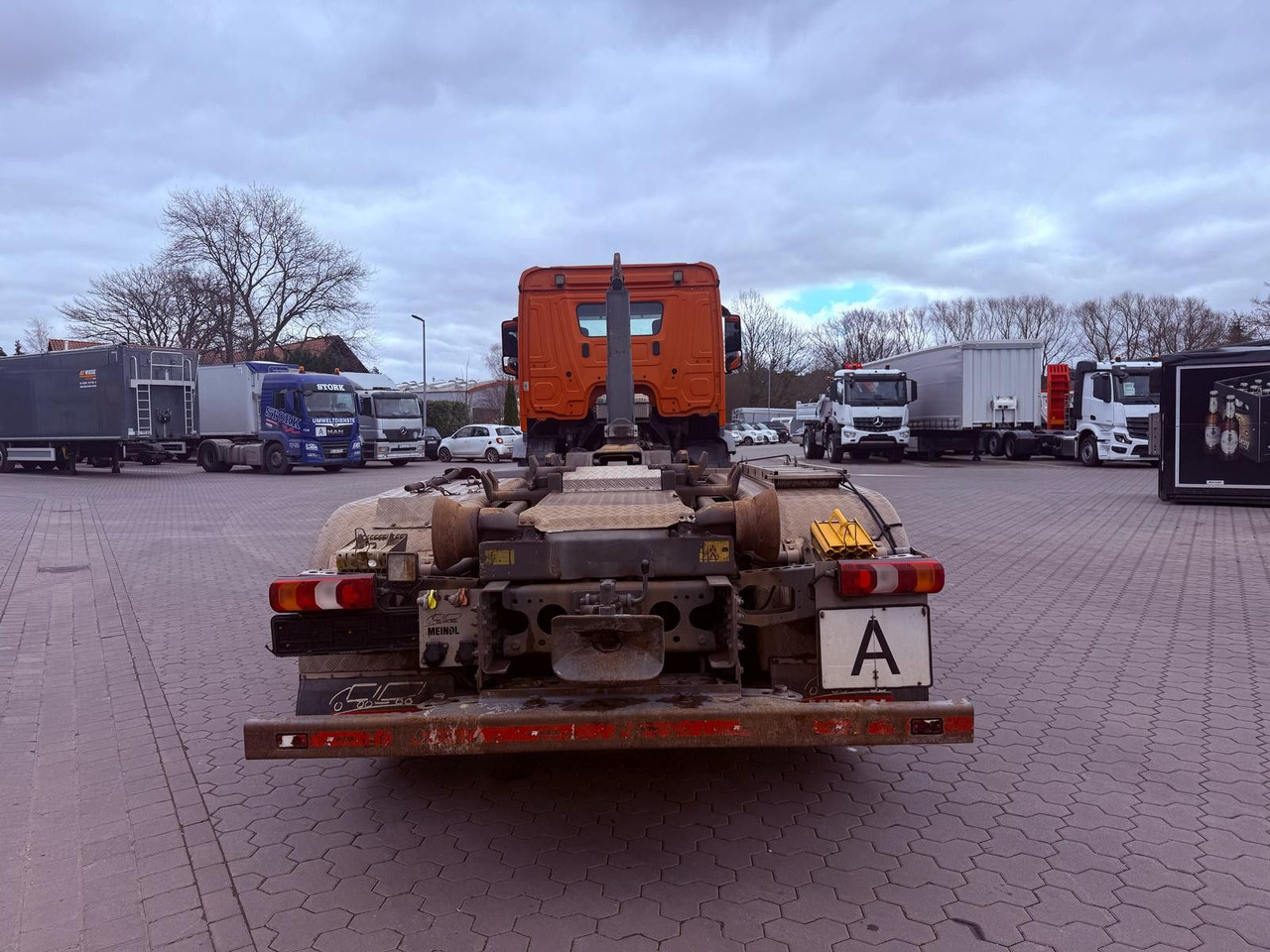 Mercedes-Benz Antos 2545 Abrollkipper Meiler2070 Kupplung Neu - Camión multibasculante: foto 5 Mercedes-Benz Antos 2545 Abrollkipper Meiler2070 Kupplung Neu - Camión multibasculante: foto 5