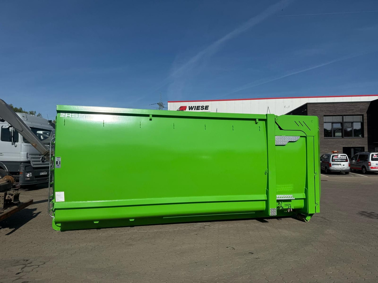 RSM Abrollcontainer 38m³ mit hydr. Heckklappe - Remolque portacontenedore/ Intercambiable: foto 4 RSM Abrollcontainer 38m³ mit hydr. Heckklappe - Remolque portacontenedore/ Intercambiable: foto 4