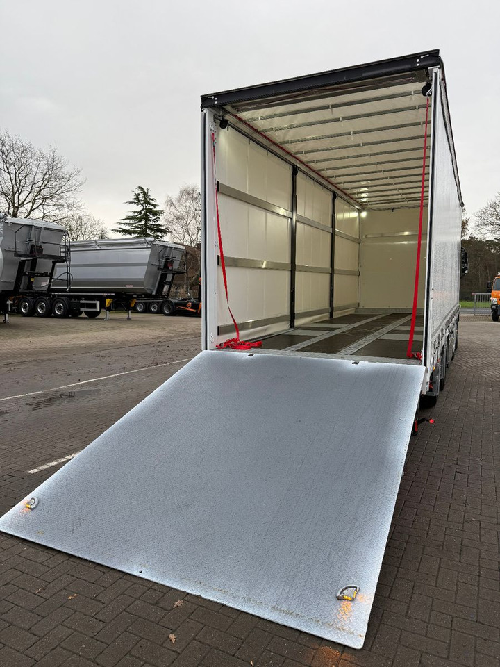 Camión lona Volvo FH 500 8x2 Arbeitsbühnen Transporter LBW 9t: foto 13