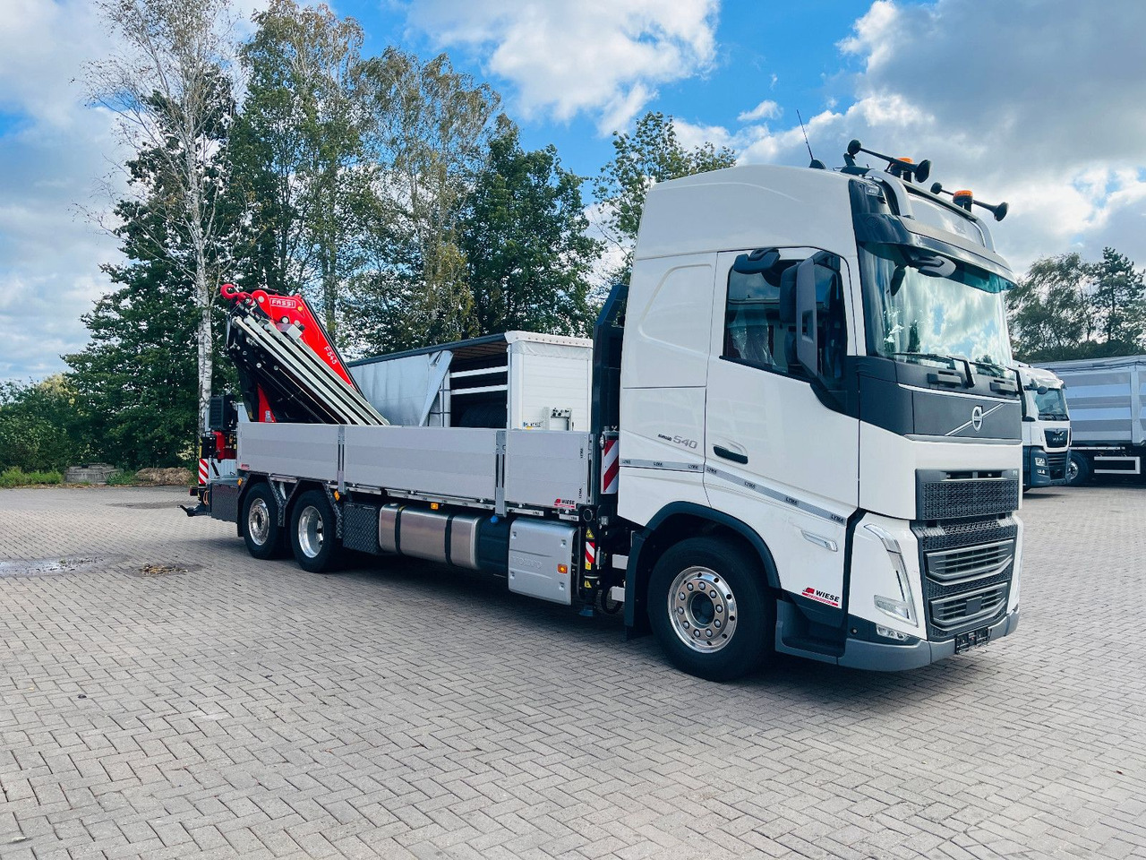 Volvo FH 540 6x2 Container Fassi F545 Heck - Camión grúa: foto 1 Volvo FH 540 6x2 Container Fassi F545 Heck - Camión grúa: foto 1