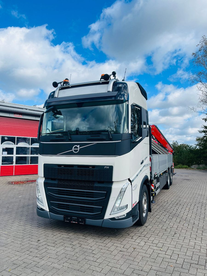 Volvo FH 540 6x2 Container Fassi F545 Heck - Camión caja abierta, Camión grúa: foto 2 Volvo FH 540 6x2 Container Fassi F545 Heck - Camión caja abierta, Camión grúa: foto 2