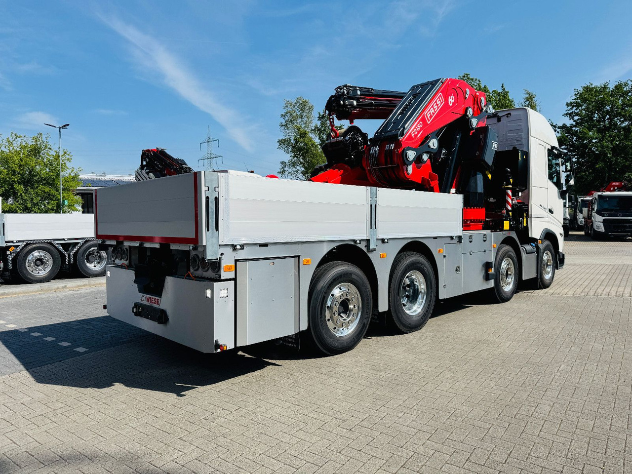 Volvo FH 540 mit Fassi F2150RAL Fly Jib + Winde - Camión caja abierta, Camión grúa: foto 2 Volvo FH 540 mit Fassi F2150RAL Fly Jib + Winde - Camión caja abierta, Camión grúa: foto 2