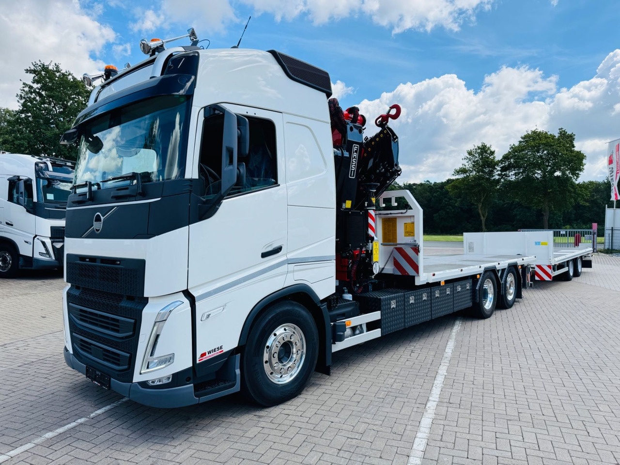 Volvo FH540 6x2 Containerpritsche mit F545RA.2.26 - Camión caja abierta, Camión grúa: foto 2 Volvo FH540 6x2 Containerpritsche mit F545RA.2.26 - Camión caja abierta, Camión grúa: foto 2