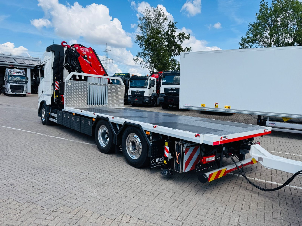 Volvo FH540 6x2 Containerpritsche mit F545RA.2.26 - Camión caja abierta, Camión grúa: foto 4 Volvo FH540 6x2 Containerpritsche mit F545RA.2.26 - Camión caja abierta, Camión grúa: foto 4
