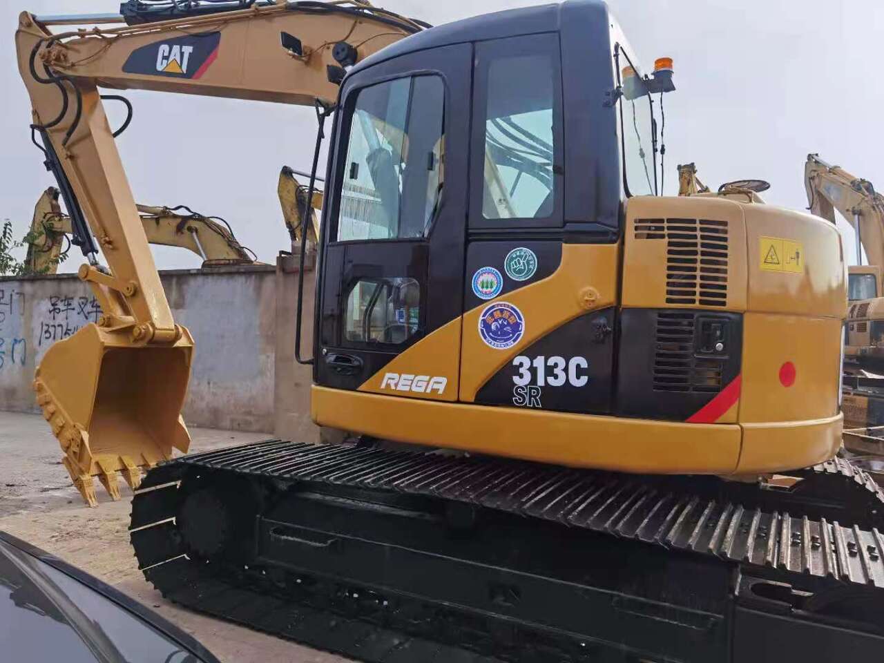CATERPILLAR 313C - Excavadora de cadenas: foto 1 CATERPILLAR 313C - Excavadora de cadenas: foto 1