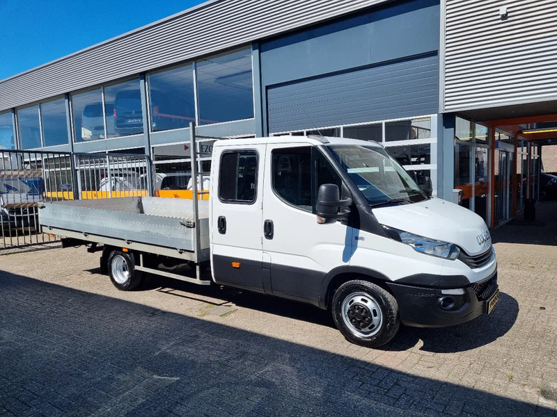 Iveco Daily 35C18 3.0D DC 6 zits Open laadbak 4.10m EURO 6 - Furgoneta caja abierta, Furgoneta combi: foto 1 Iveco Daily 35C18 3.0D DC 6 zits Open laadbak 4.10m EURO 6 - Furgoneta caja abierta, Furgoneta combi: foto 1