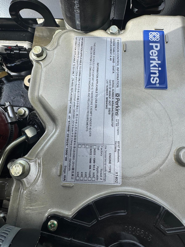 New Perkins 1104D-E44TA NR Build Generating Set with Radiator - Motor: foto 5 New Perkins 1104D-E44TA NR Build Generating Set with Radiator - Motor: foto 5