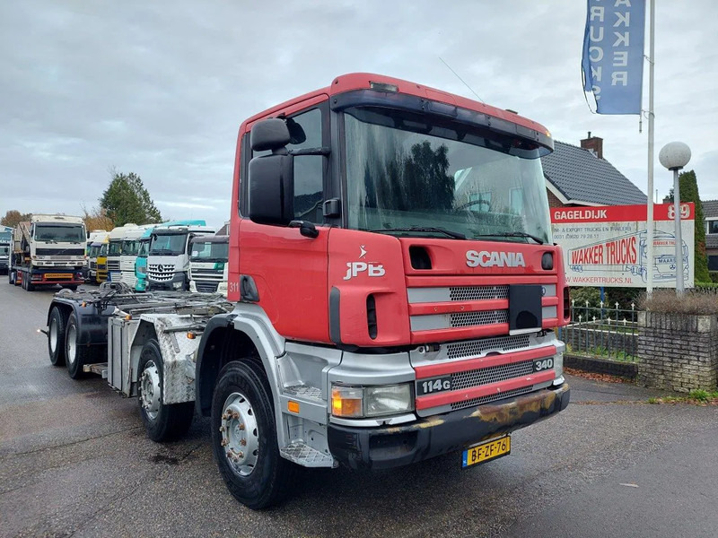 Scania P114-340 8x4 STEEL SUSPENSION MANUAL GEARBOX HOLLAND TRUCK - Camión chasis: foto 3 Scania P114-340 8x4 STEEL SUSPENSION MANUAL GEARBOX HOLLAND TRUCK - Camión chasis: foto 3