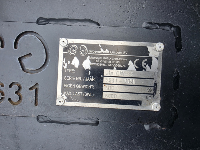 Groeneveld jip cw 30 cw30 cw 40 jip - Acoplamiento rápido para Maquinaria de construcción: foto 5 Groeneveld jip cw 30 cw30 cw 40 jip - Acoplamiento rápido para Maquinaria de construcción: foto 5