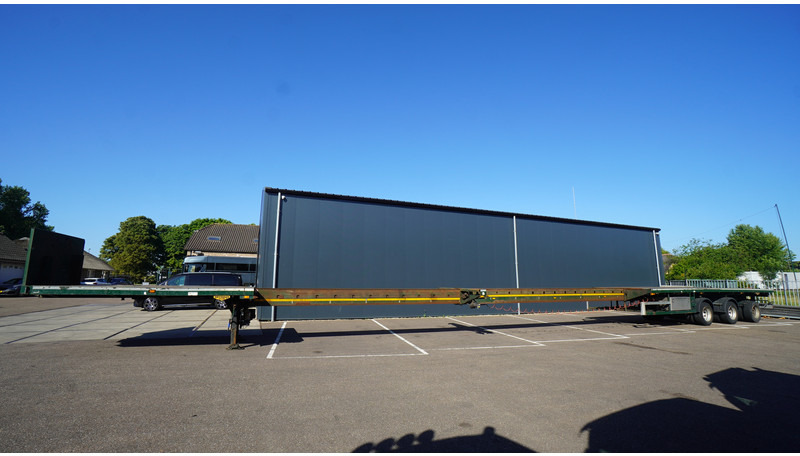Broshuis 3 AXLE FLATBED 2X 750CM EXTENDABLE TRAILER - Semirremolque plataforma/ Caja abierta: foto 1 Broshuis 3 AXLE FLATBED 2X 750CM EXTENDABLE TRAILER - Semirremolque plataforma/ Caja abierta: foto 1