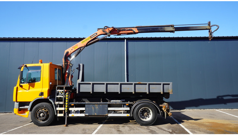 DAF CF 65.210 HOOKARM SYSTEM WITH PALFINGER PK 9501 CRANE - Camión grúa: foto 1 DAF CF 65.210 HOOKARM SYSTEM WITH PALFINGER PK 9501 CRANE - Camión grúa: foto 1