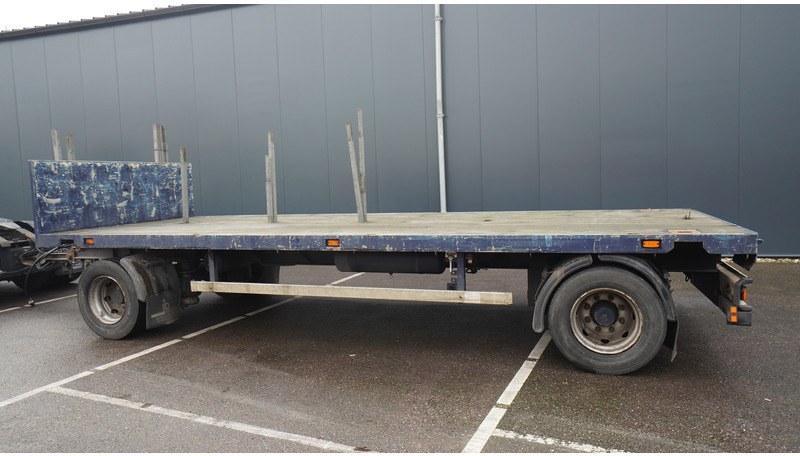 Hoffman 2 AXLE FLATBED WITH TWIST LOCKS 20FT - Remolque plataforma/ Caja abierta: foto 5 Hoffman 2 AXLE FLATBED WITH TWIST LOCKS 20FT - Remolque plataforma/ Caja abierta: foto 5