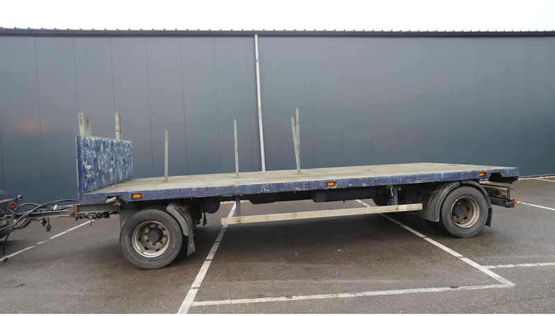 Hoffman 2 AXLE FLATBED WITH TWIST LOCKS 20FT - Remolque plataforma/ Caja abierta: foto 1 Hoffman 2 AXLE FLATBED WITH TWIST LOCKS 20FT - Remolque plataforma/ Caja abierta: foto 1
